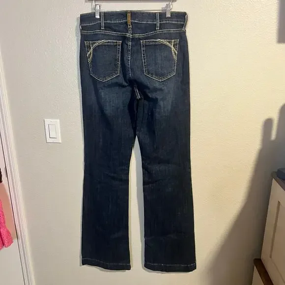NWOT Ariat High Rise Slim Trouser Jeans Size 32XL - Picture 4 of 7